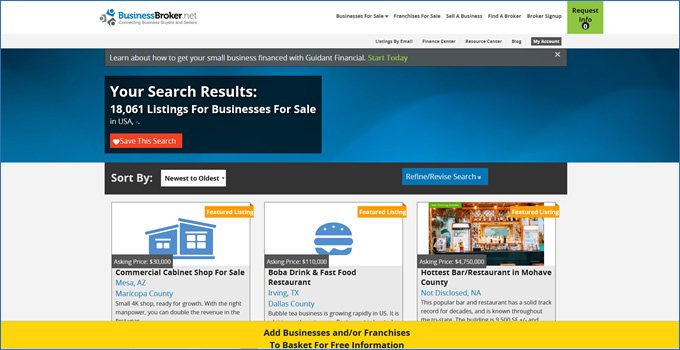Types Of Businesses BusinessBroker.net Sells